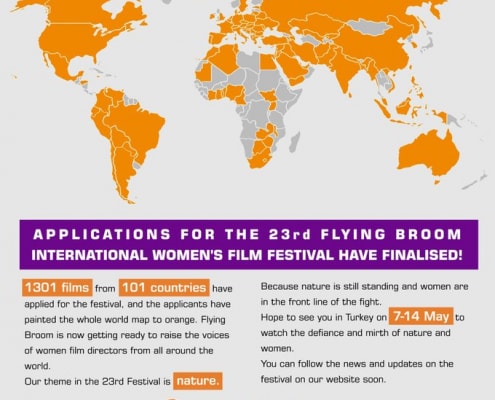 23. Uçan Süpürge Uluslararası Kadın Filmleri Festivali / 7-14 Mayıs 2020