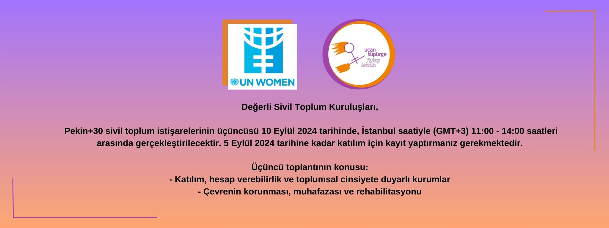 Pekin+30 – III. Sivil Toplum İstişare Toplantısı